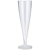 Pohár 10 cl pezsgős műanyag 4 db/csomag