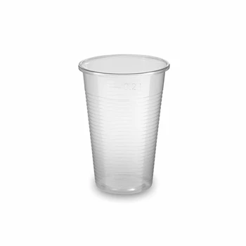 Pohár 2 dl műanyag 100 db/csomag átlátszó