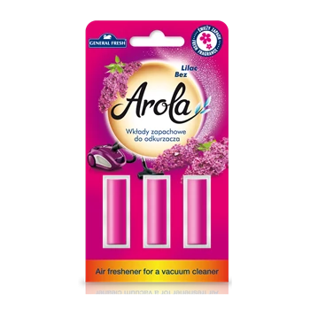 Porszívó illatosító 3db/csomag Arola Orgona