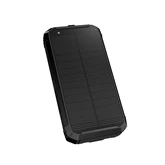Powerbank napelemes 15W 2X USB-A + USB-C Platinet fekete