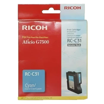 Ricoh  RCC31 tintapatron cyan ORIGINAL leértékelt 