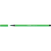 Rostirón, filctoll 1mm, M STABILO Pen 68 neon zöld
