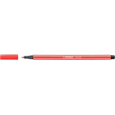 Rostirón, filctoll 1mm, M STABILO Pen 68 piros 