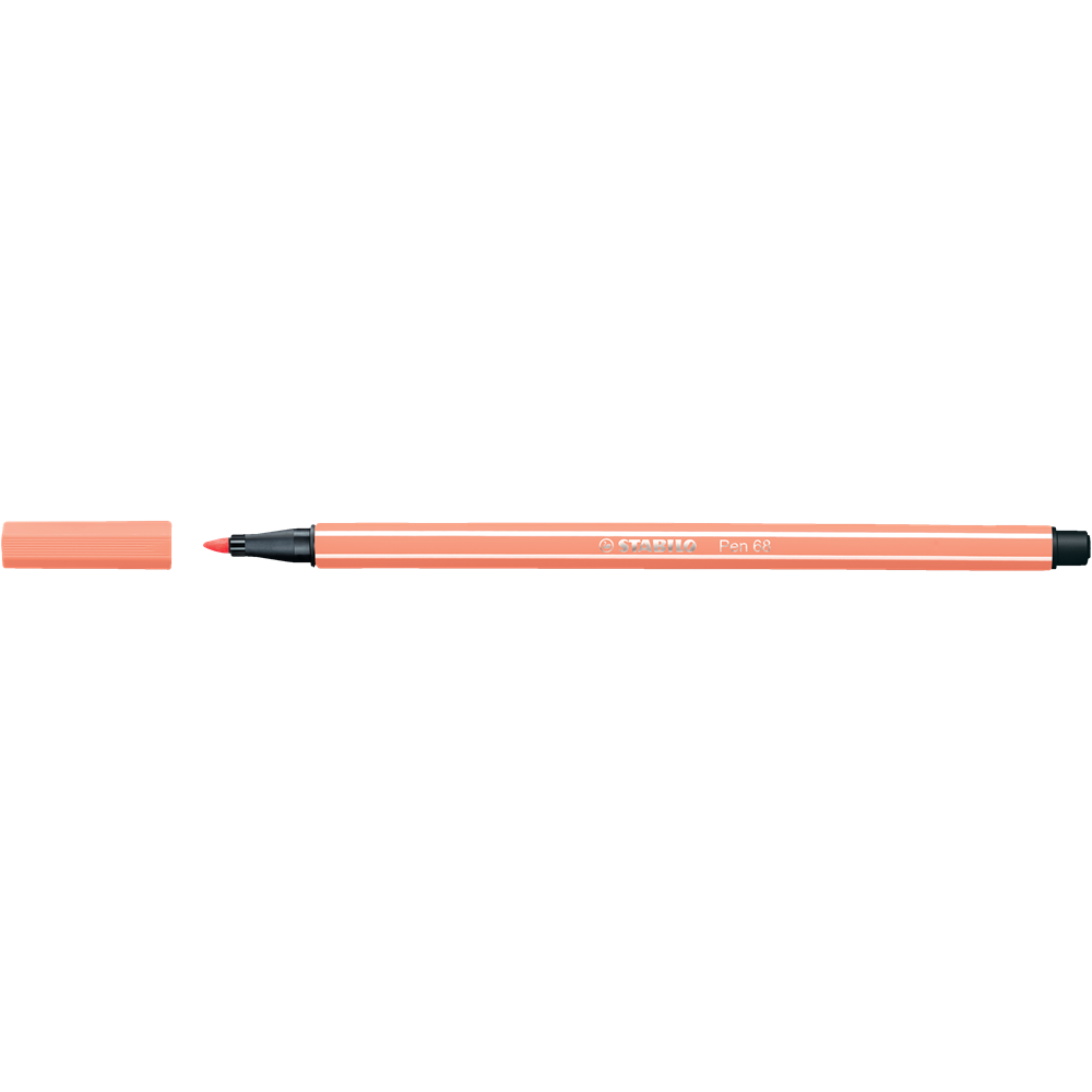 Rostirón, filctoll 1mm, M STABILO Pen 68 testszínű