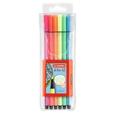 Rostirón, filctoll készlet, 1mm, M Stabilo PEN metallic 6806/8-32 6 db-os klt.