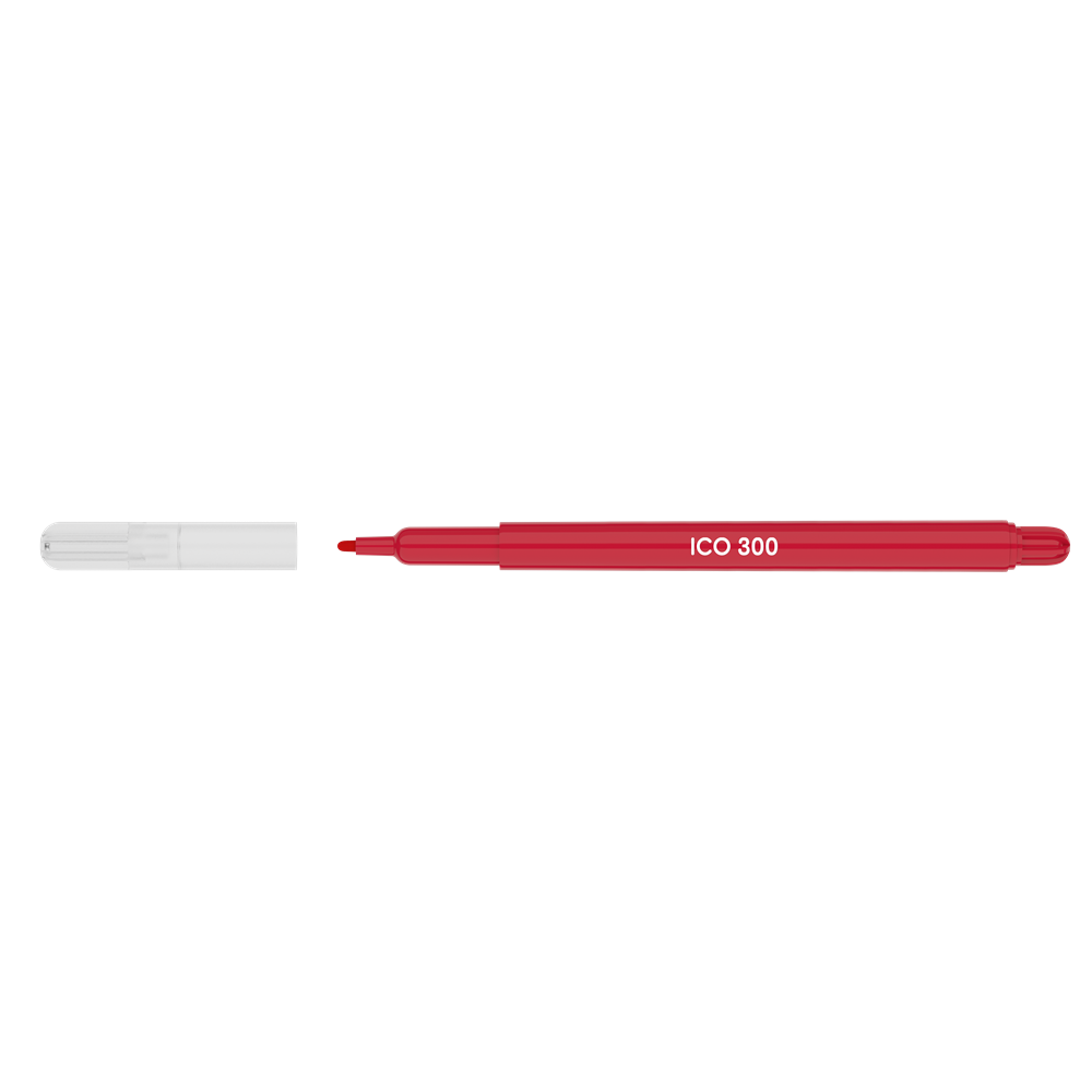 Rostirón, filctoll vízbázisú Ico 300 piros