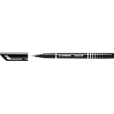 Rostirón, tűfilc 0,3mm, F STABILO Sensor fekete