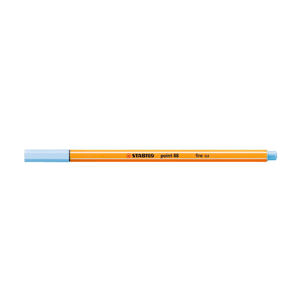 Rostirón, tűfilc 0,4mm, STABILO Point 88 jég kék