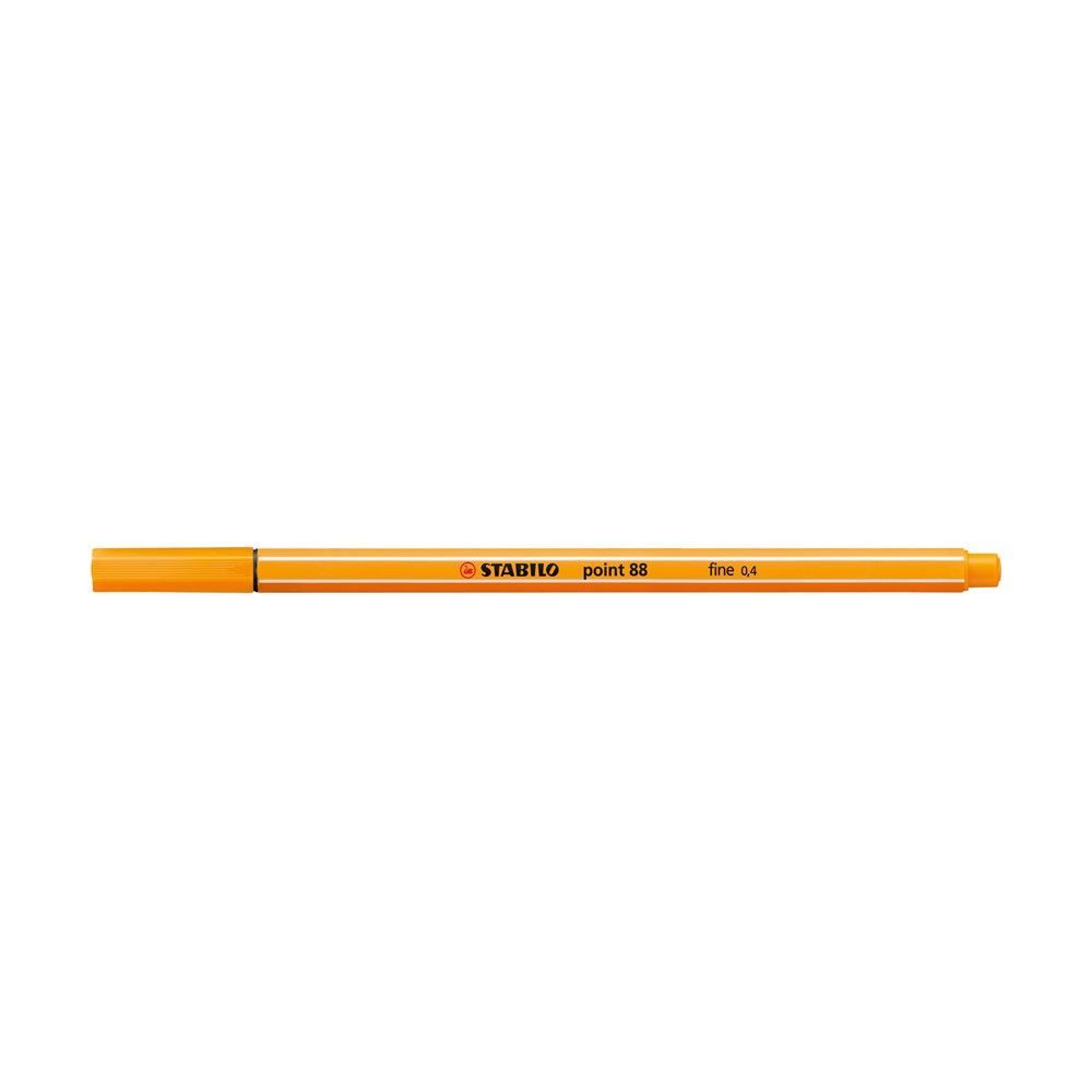 Rostirón, tűfilc 0,4mm, STABILO Point 88 narancs