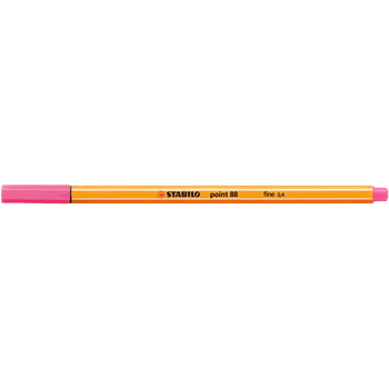 Rostirón, tűfilc 0,4mm, STABILO Point 88 pinkes lila