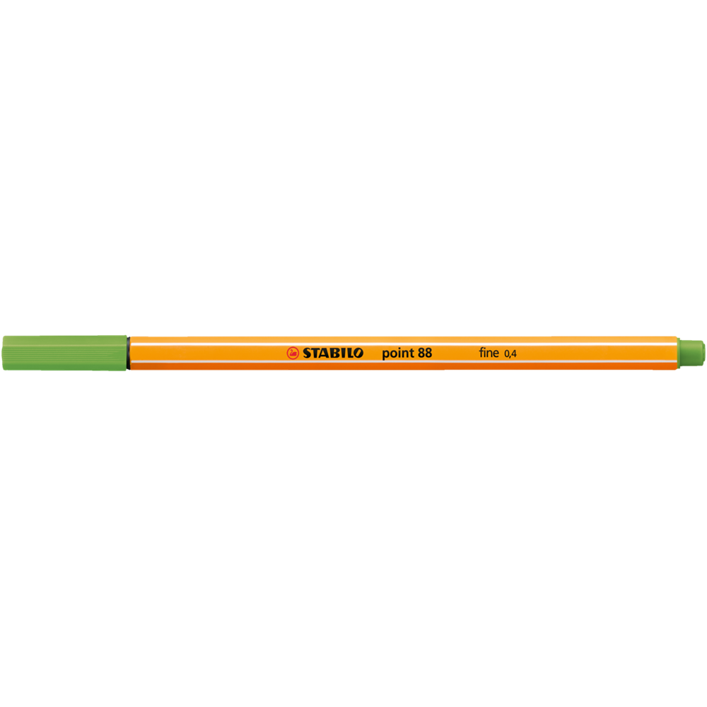 Rostirón, tűfilc 0,4mm, STABILO Point 88 almazöld