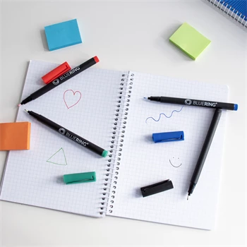 Rostirón, tűfilc alkoholos készlet, 0,5mm OHP Bluering® F, 4 klf. szín