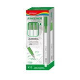 Rostirón, tűfilc készlet 0,4 mm Fine Liner 12db/doboz Keyroad zöld