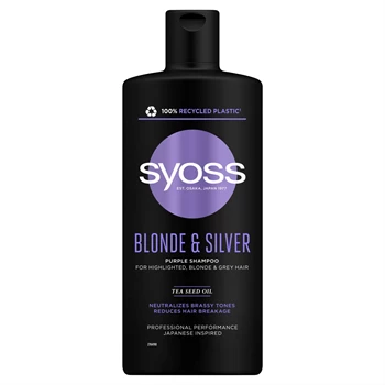 Sampon 440 ml Syoss Blonde&Silver