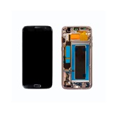 Samsung SM-G935F Galaxy S7 Edge LCD kijelző/képernyő + érintőképernyő - fekete