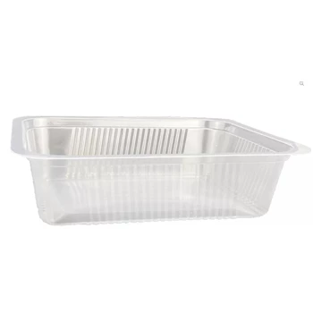 Síkperemes PP tálca 187 x 137 x 50 mm natúr