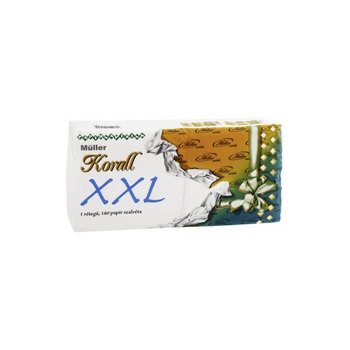 Szalvéta 1 rétegű lapméret: 32 x 32 cm 180 lap/csomag fehér Korall XXL