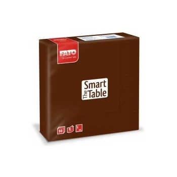 Szalvéta 2 rétegű 33 x 33 cm 50 lap/cs Fato Smart Table csokoládé_82622400