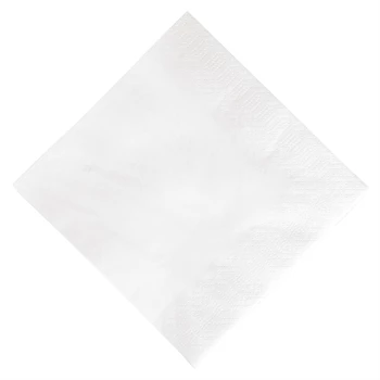 Szalvéta 3 rétegű 1/4 hajtás lapméret: 33 x 33 cm 125 db/csomag Duni fehér