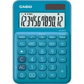 Számológép asztali 12 digit nagy kijelző Casio MS 20 UC kék
