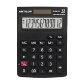 Számológép asztali 12 számjegy nagy, döntött kijelző Antilop A-2618