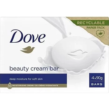 Szappan 4 x 90 g Dove Original Beauty Cream