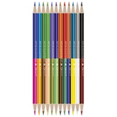 Színes ceruza készlet, kétvégű duocolor 12/24 szín Connect 24 klf. szín 