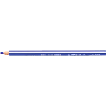Színes ceruza vastag háromszögletű STABILO TRIO 203/405 kék