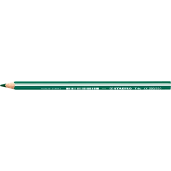 Színes ceruza vastag háromszögletű STABILO TRIO 203/530 zöld