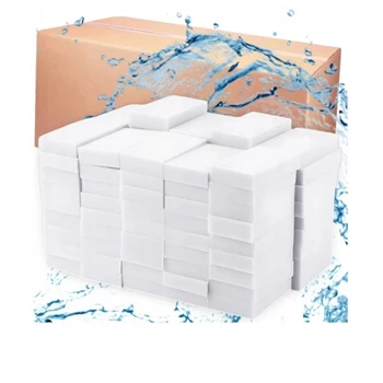Szivacs mágikus 100 db/csomag 100x60x20 mm fehér