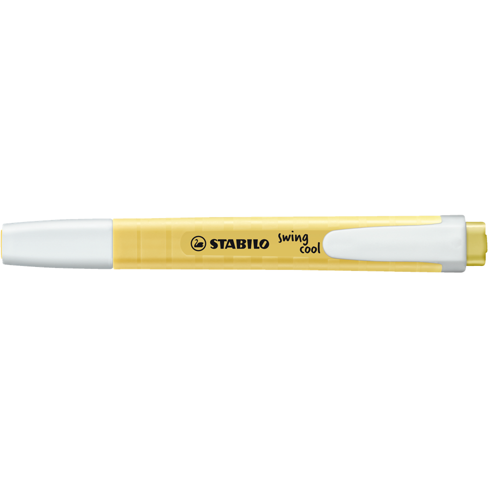 Szövegkiemelő 1-4mm, vágott hegy Stabilo Swing cool 275/24 sárga