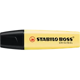 Szövegkiemelő 2-5mm, vágott hegyű, STABILO Boss original Pastel vanília