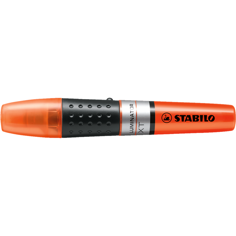 Szövegkiemelő 2-5mm, hengeres test Stabilo Luminator narancs