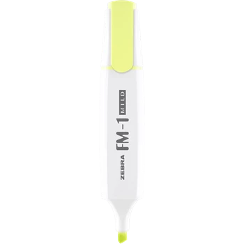 Szövegkiemelő 3,5 mm, Zebra FM-1 Mild, sárga