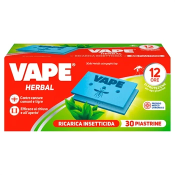 Szúnyogirtó utántöltő lap elektromos készülékhez 30 lap Herbal VAPE