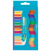 Táblakréta szögletes 12 db/doboz, Connect 12 klf szín