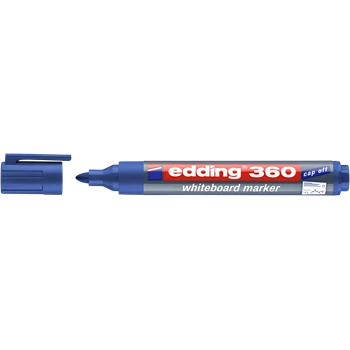 Táblamarker 1,5-3mm, kerek Edding 360 kék 