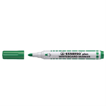 Táblamarker 1,5-mm, vágott Stabilo plan 643/36 zöld
