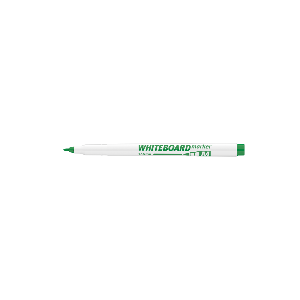 Táblamarker 1-1,5mm, M kerek Ico zöld