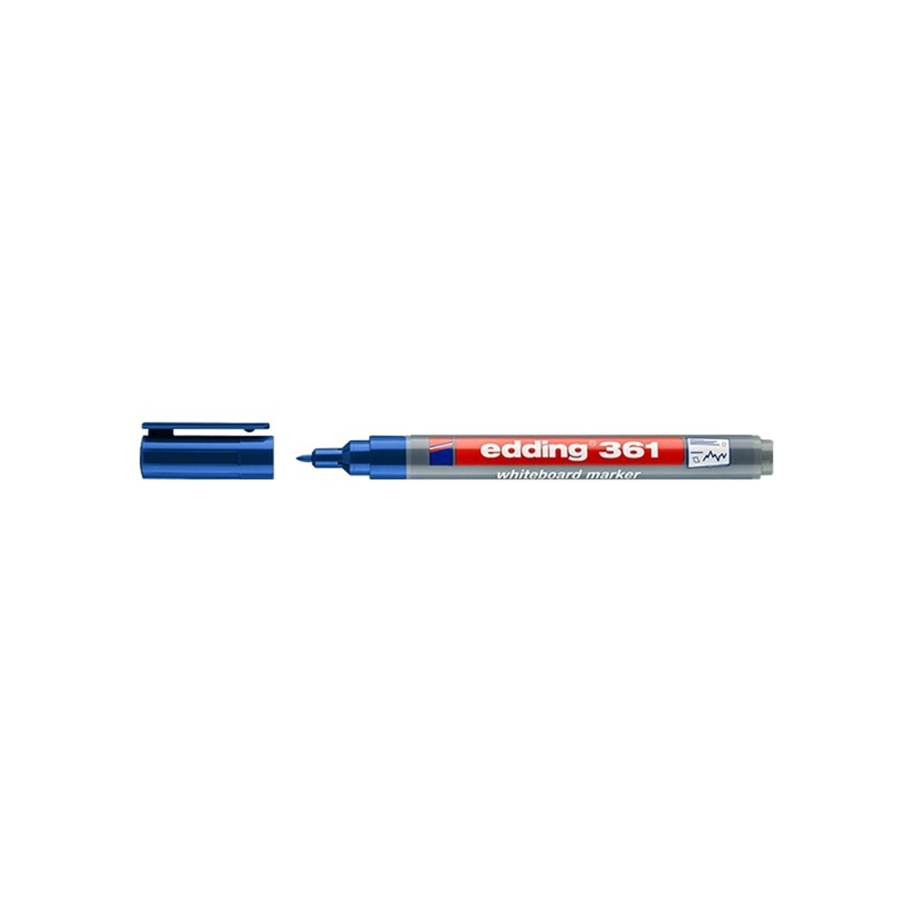 Táblamarker 1mm, kerek Edding 361 kék