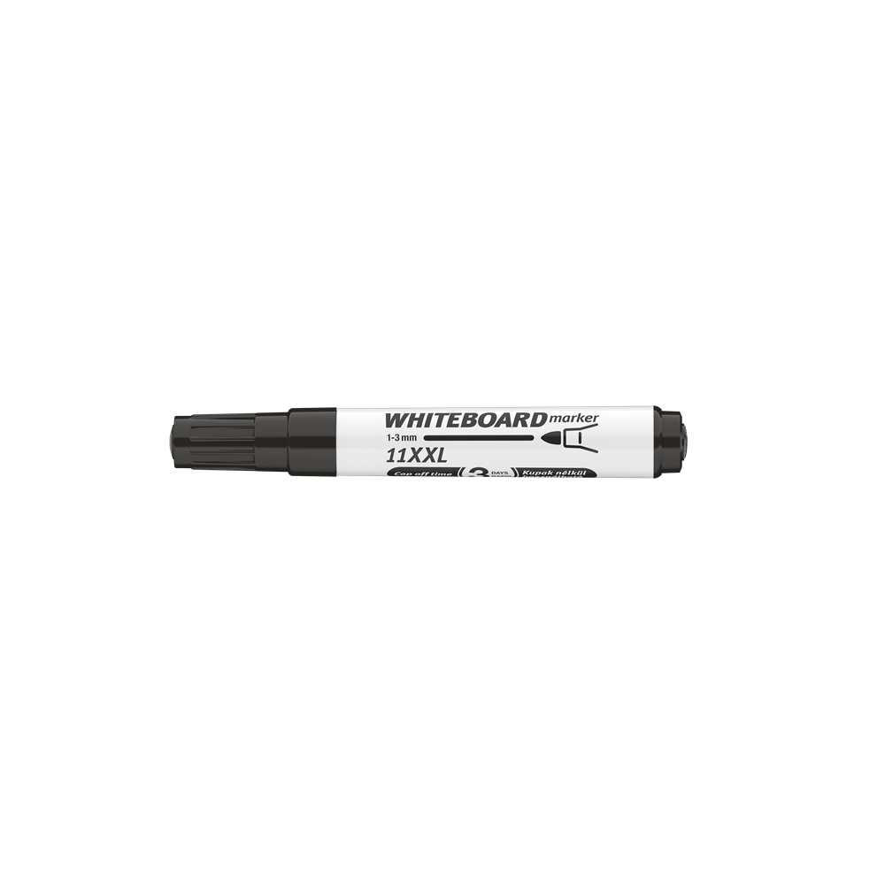Táblamarker 3mm, kerek Ico 11XXL fekete
