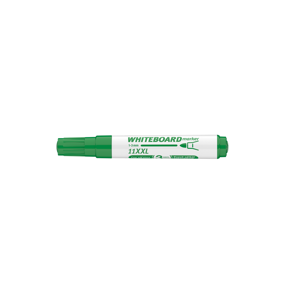 Táblamarker 3mm, kerek Ico 11XXL zöld