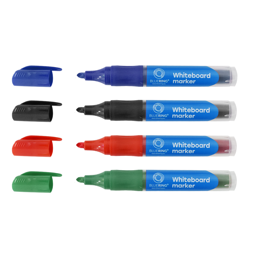 Táblamarker 3mm, kerek, cserélhető betétes, Bluering zöld