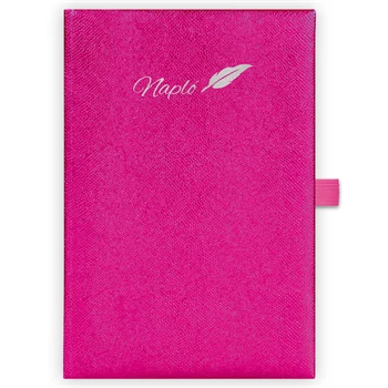 Tárgyalási napló Chameleon A5 napló, fehér lapokkal pink Dayliner 2026.