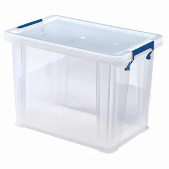 Tároló doboz, műanyag 18,5 liter, Fellowes® ProStore átlátszó