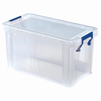 Tároló doboz, műanyag 2,6 liter, Fellowes® ProStore átlátszó