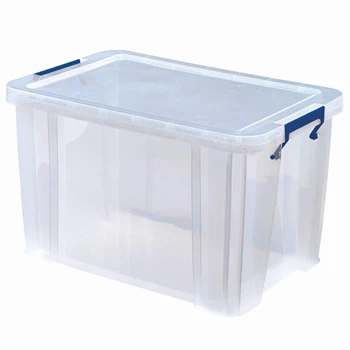Tároló doboz, műanyag 26 liter, Fellowes® ProStore átlátszó