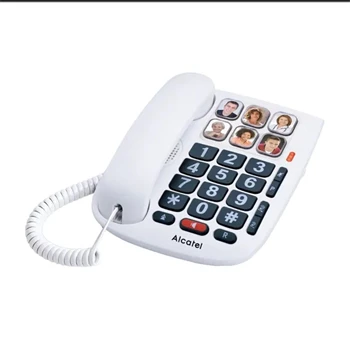 Telefon készülék ALCATEL TMAX10 (vezetékes, nagy gomb) FEHÉR