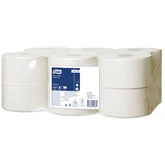 Toalettpapír 1 rétegű közületi átmérő: 18 cm 12 tekercs/csomag T2 Mini Jumbo Tork_120161 natúr