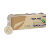 Toalettpapír 2 rétegű 180 lap/tekercs havanna barna 10 tekercs/csomag 10 EcoNatural Lucart_811822J